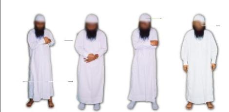 Placing Hands on chest